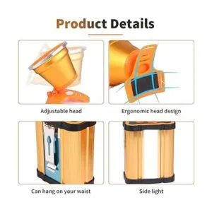 Vanvale Superbright Bright Linterna frontal portátil_6