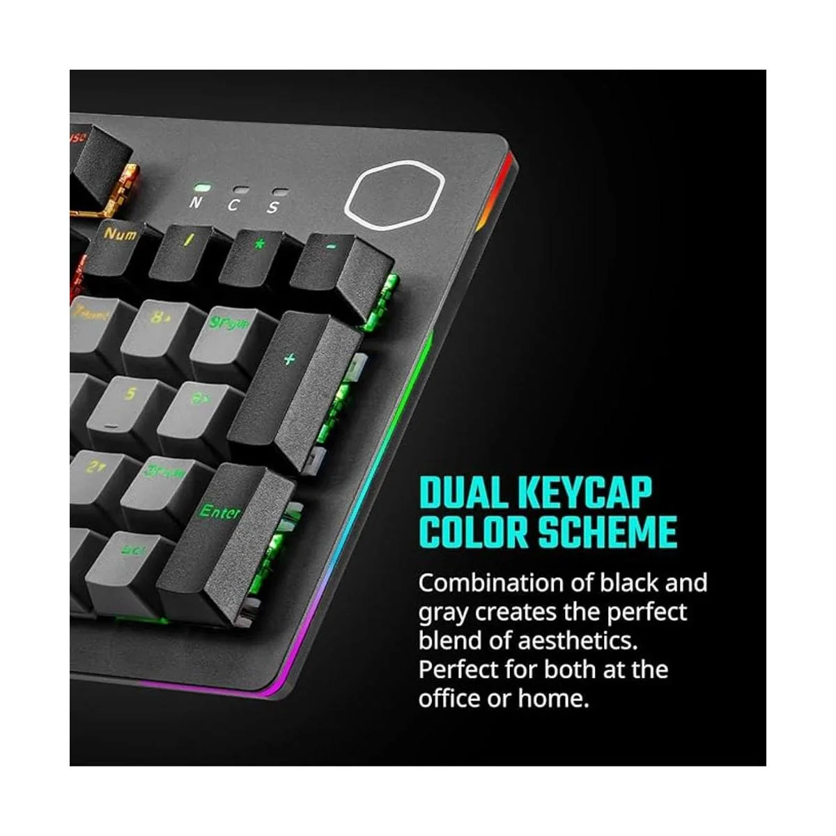 Cooler Master CK352 Teclado mecánico para juegos con_4