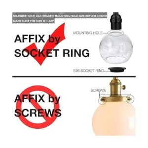 Rivqahra Paquete de 5 globos de repuesto de lámpara de_2