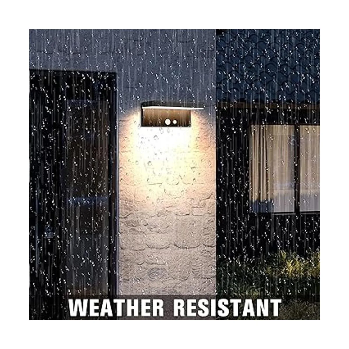 BRIMMEL Luces solares de pared de aluminio para_2