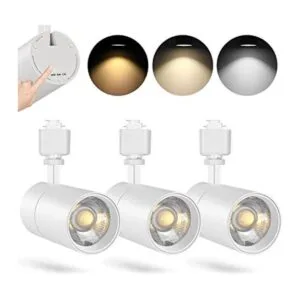 VANoopee Cabezales de iluminación de riel de 3 colores en_1