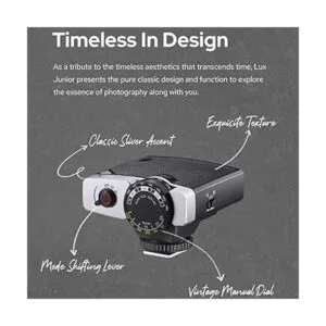 Godox Lux Junior Flash de cámara retro para Canon Sony_2