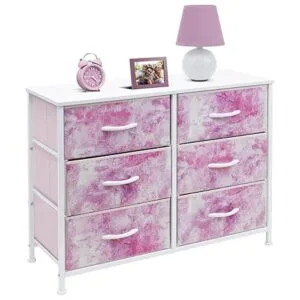 Sorbus Cómoda con 6 cajones baúl de almacenamiento de_4