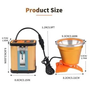 Venlon Superbright Faro delantero recargable portátil_4