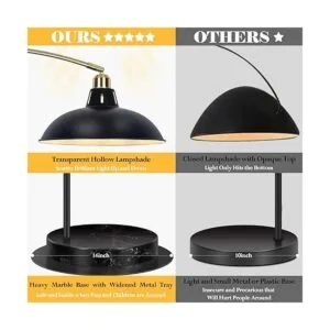 Lámpara de pie de arco para sala de estar lámpara de pie_3