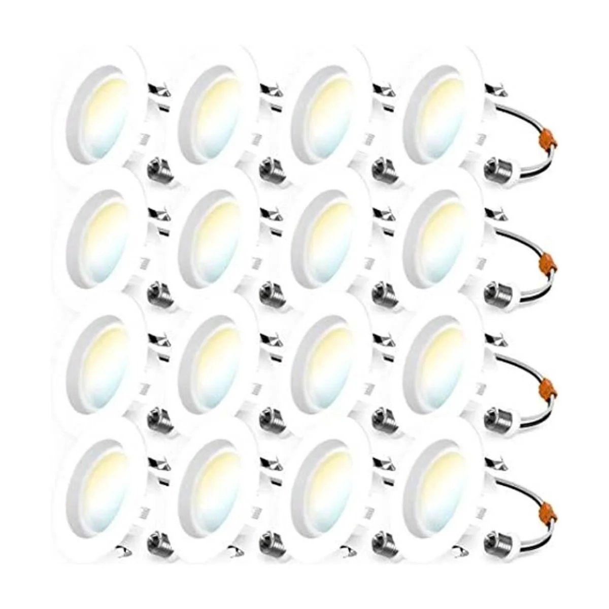 Sunco Lighting Paquete de 16 luces LED de 4 pulgadas que_1