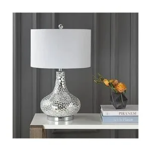 JONATHAN Y JYL1056A Emilia Lámpara de mesa LED de mosaico_3