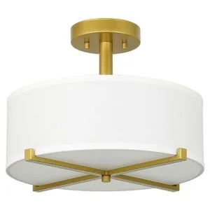 XiNBEi Lámpara de techo semiempotrada de 3 luces con_1