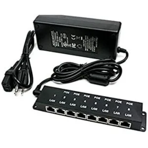 PoE Texas Inyector PoE de 8 puertos Alimentación pasiva a_1