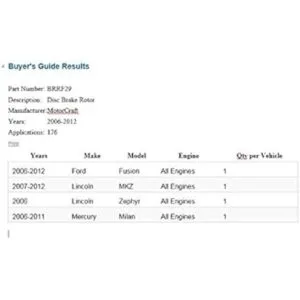 Motorcraft Rotor Asy Freno P BRRF29_2