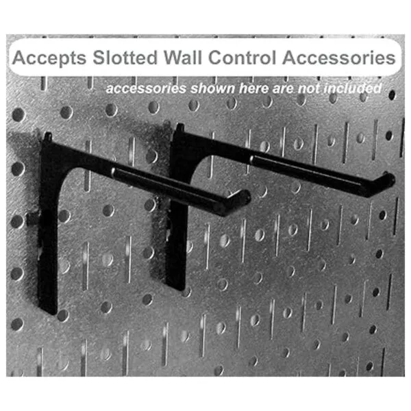 Wall Control paquete de panel perforado organizador de_5