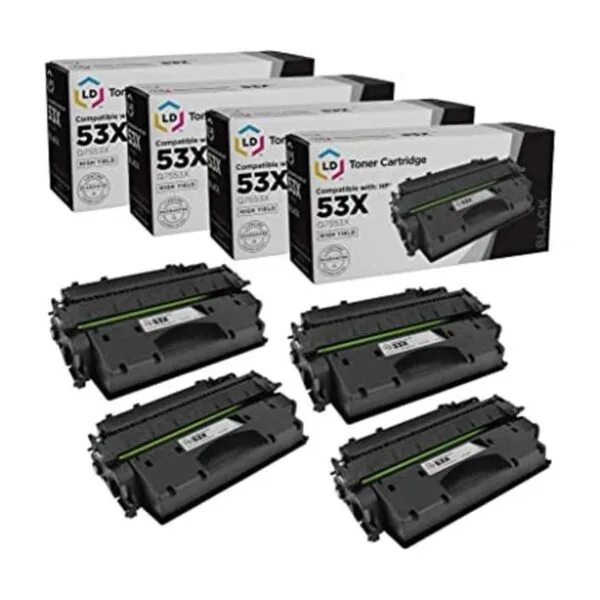 Cartucho de tóner compatible LD de repuesto para HP 53X_1