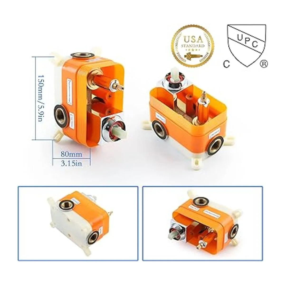 Válvulas mezcladoras de ducha para montaje en pared_5