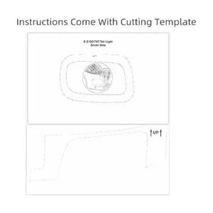 10L0L EZGO Kit de luz LED TXT 12 V faros delanteros_7