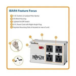 Tripp Lite Isobar Regleta protectora contra_3