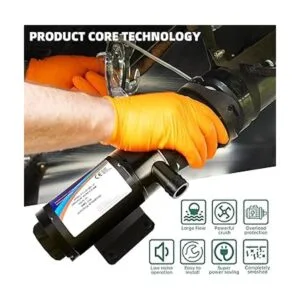 Bomba maceradora de RV de 12 V para manguera de RV bomba_6