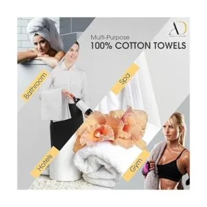 Ample Decor Juego de 18 toallas de baño 4 toallas de_6