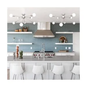 Lámpara de techo moderna Sputnik candelabro_4