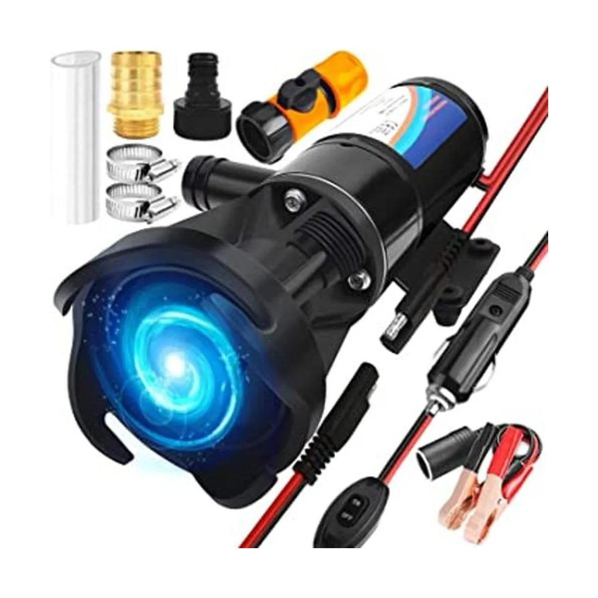 Bomba maceradora de RV de 12 V para manguera de RV bomba_1