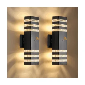 DARIISI Luces de pared para exteriores del atardecer al_1