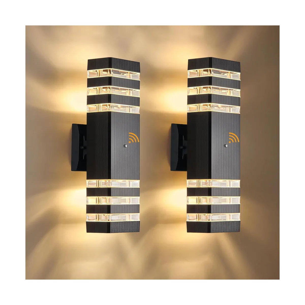 DARIISI Luces de pared para exteriores del atardecer al_1