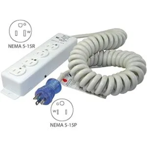 Conntek 55220CC hasta 12 pies 143 cable en espiral de_2
