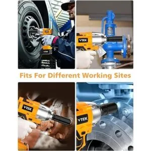 VTEK Llave de impacto sin escobillas de 12 pulgada_7