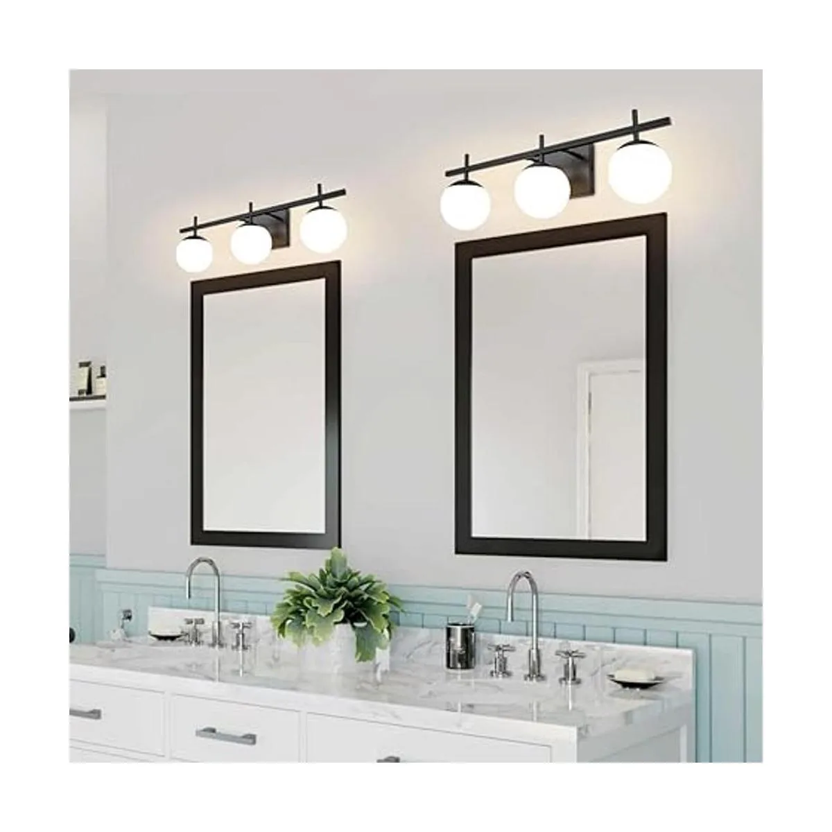 Modernas lámparas de baño sobre el espejo accesorios de_6