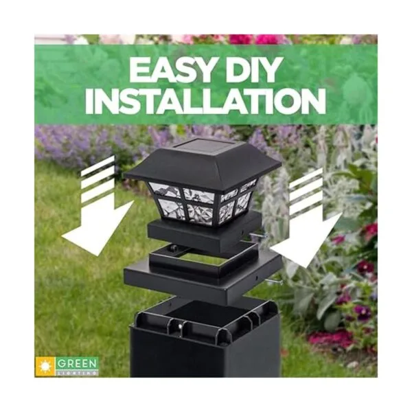 GreenLighting Evolve Paquete de 12 luces LED alimentadas_6