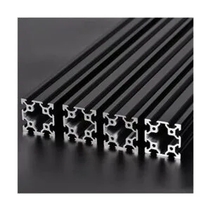 4 perfiles de extrusión de aluminio 4040 con ranura en V_3