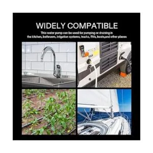 VIVOSUN Bomba de presión de agua bomba de agua de_7