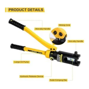HYCLAT Herramienta de crimpado hidráulico de alambre de 16_2