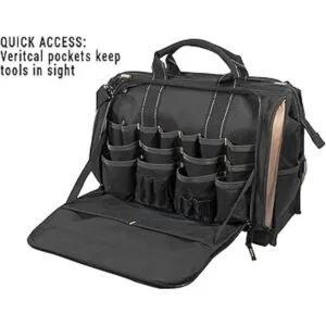 Bolsa de herramientas multicompartimento con 50 bolsillos_2