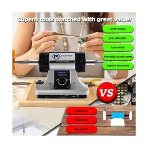 OPAVIOC Pulidora de joyas pulidora y pulidora de banco de_6