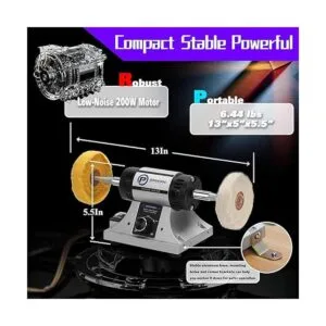 OPAVIOC Pulidora de joyas pulidora y pulidora de banco de_2