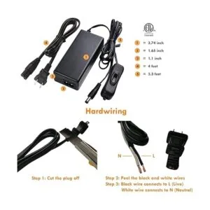 Lvyinyin RGBW Luz LED para armario estantería para_2