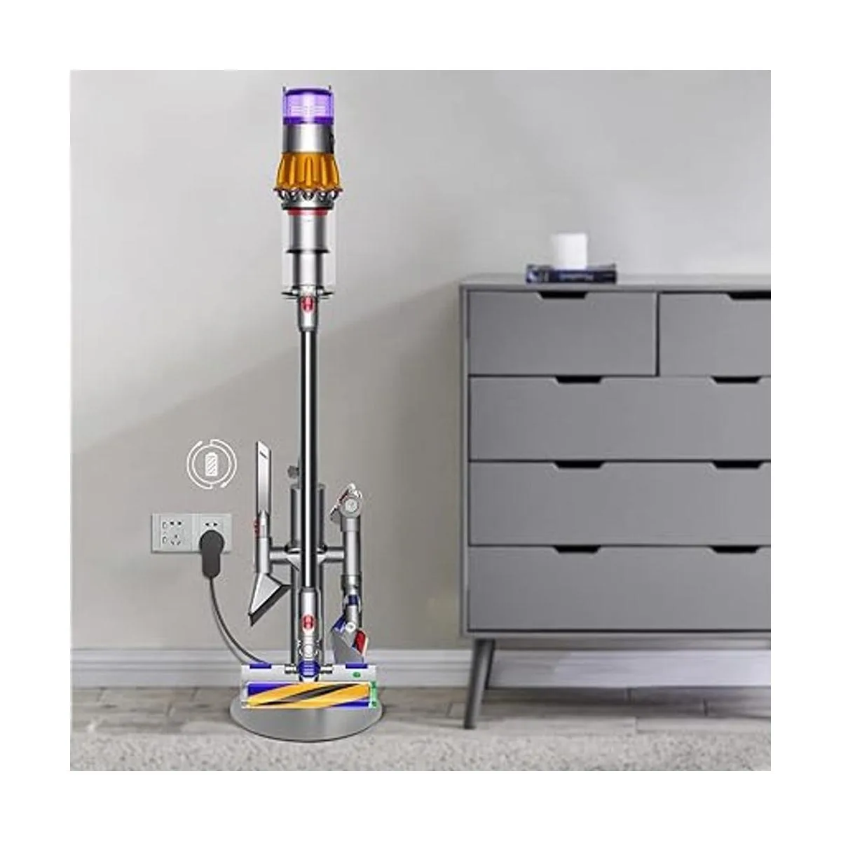 Soporte al vacío de altura ajustable soporte de_6