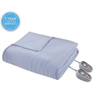 Beautyrest Manta eléctrica de lujo de microforro polar_2