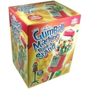 Clásica Gumball máquina Banco y Stand 37 de alto_5