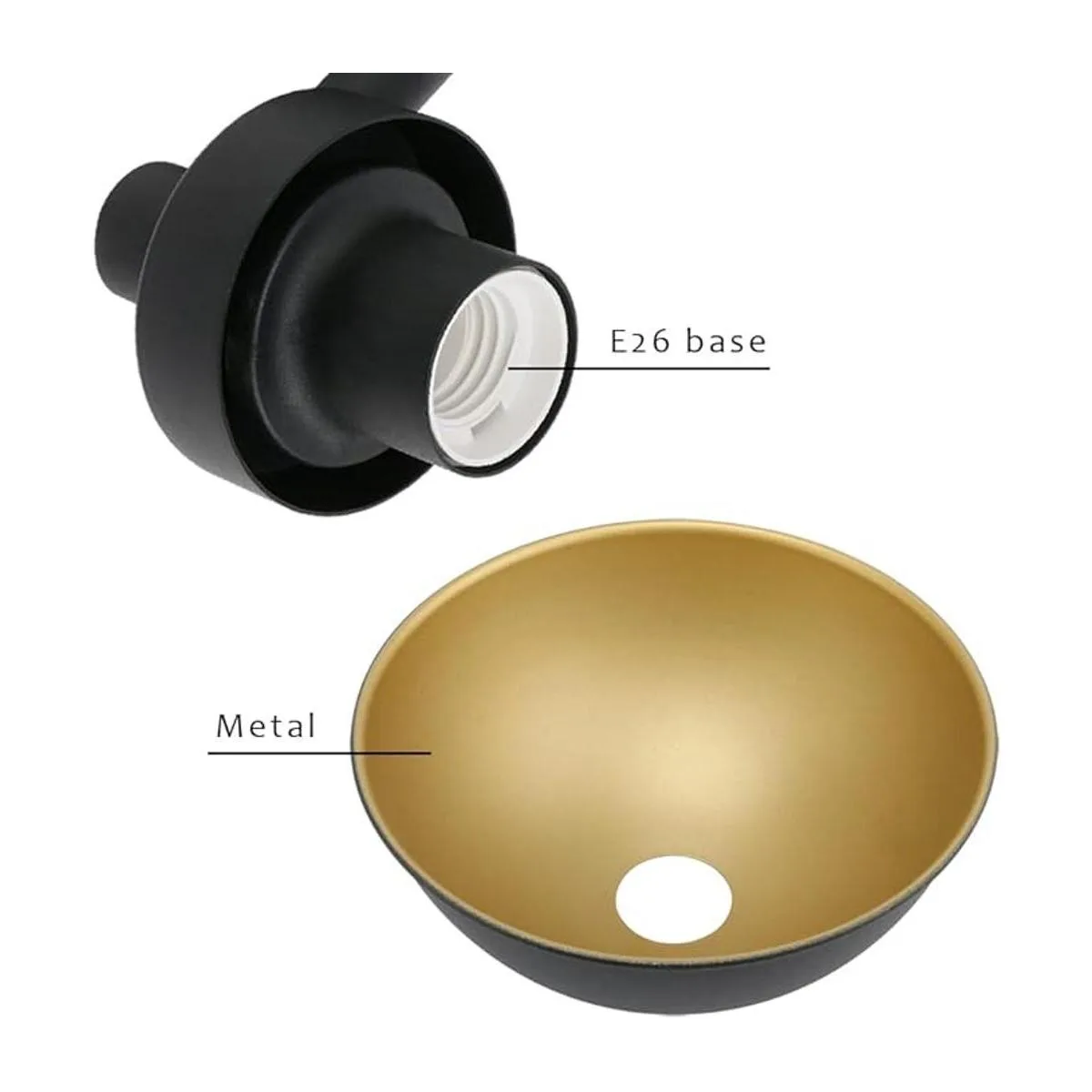 Pathson 2 luces de techo lámpara de techo vintage_6