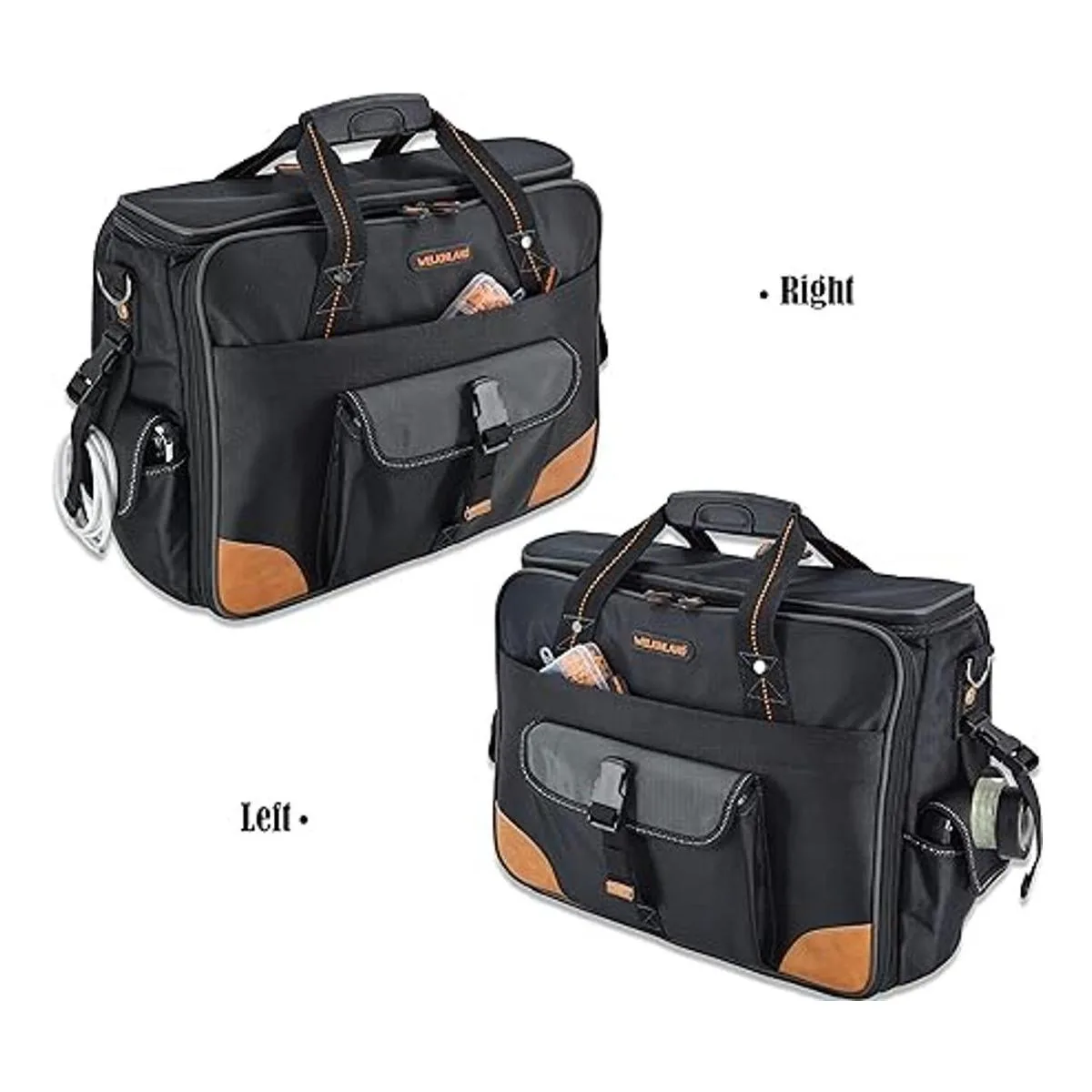 Bolsa de herramientas para electricista de 88 bolsillos_3