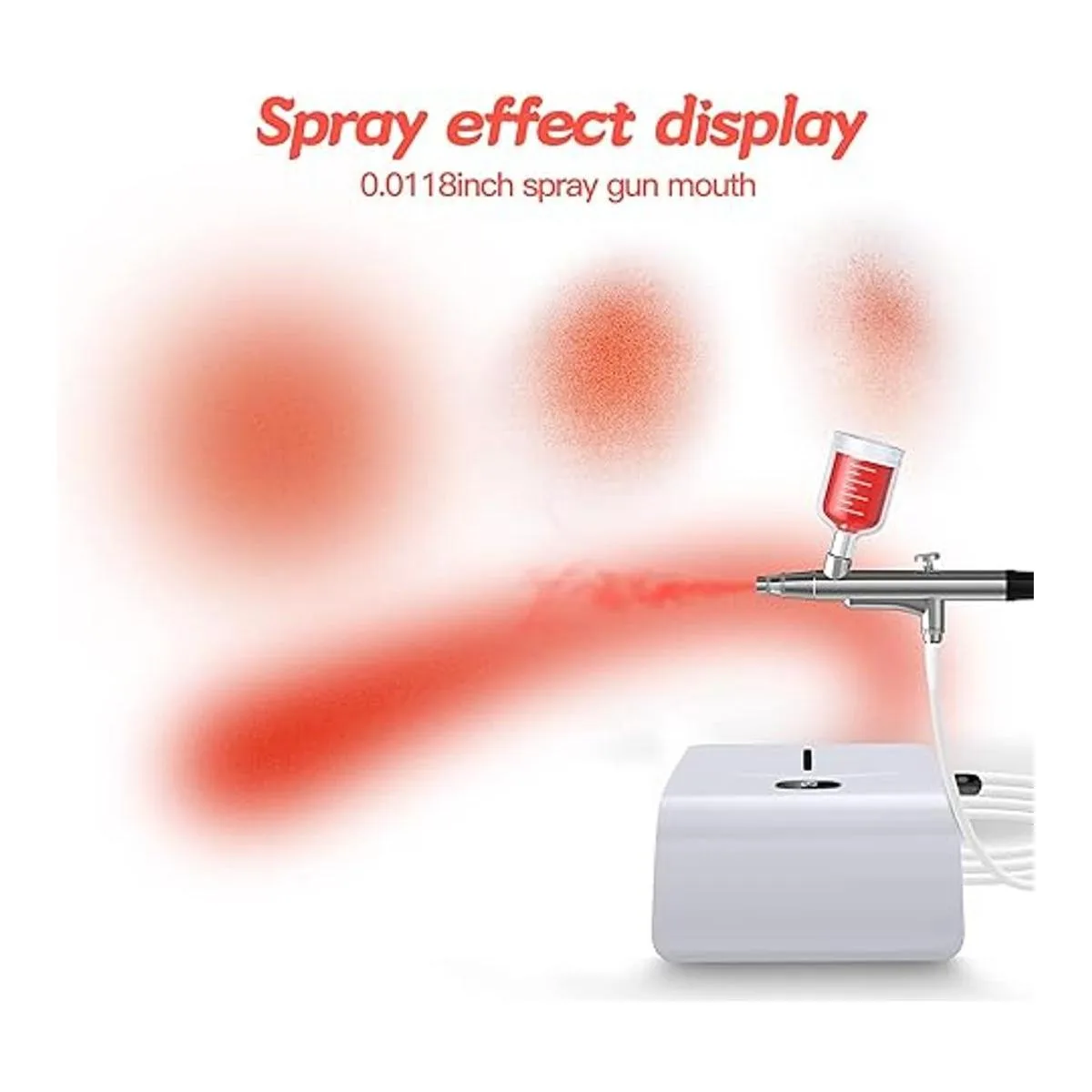 Kit de decoración de aerógrafo para pasteles con_5