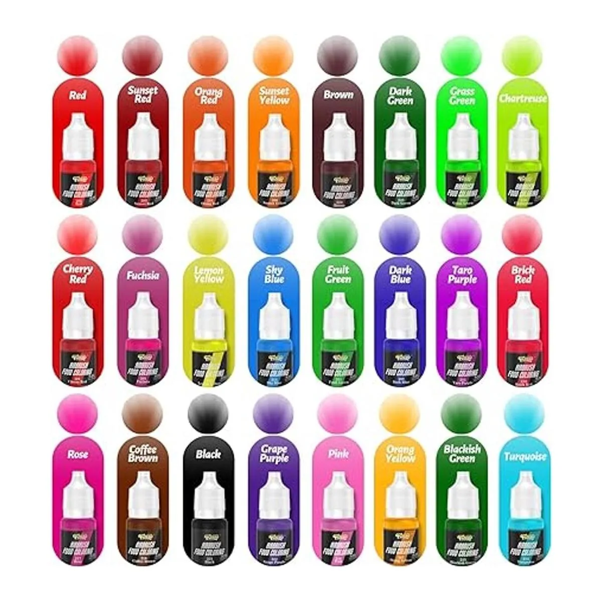 Kit de decoración de aerógrafo para pasteles con_4