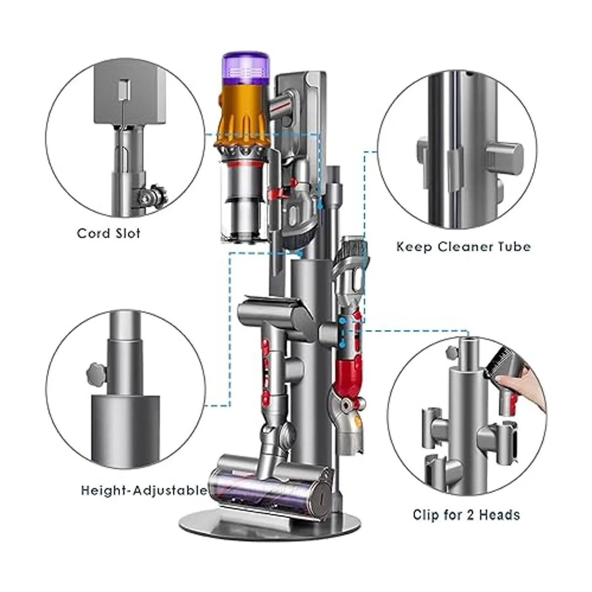 Soporte al vacío de altura ajustable soporte de_3
