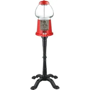 Clásica Gumball máquina Banco y Stand 37 de alto_1