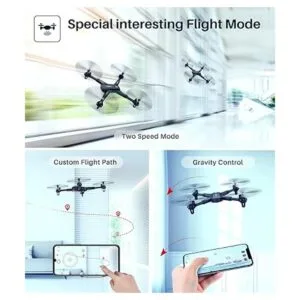 Mini dron plegable para adultos con cámara FPV de 1080P_5