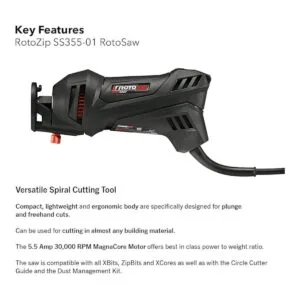 Rotozip ss355 10 55 Amp alta velocidad espiral sistema_2