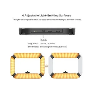 ULANZI Aparejo de video para smartphone con luz_5