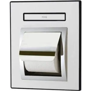 KAISERAUM Soporte de papel higiénico empotrable con_2