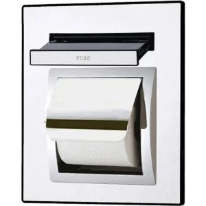 KAISERAUM Soporte de papel higiénico empotrable con_1